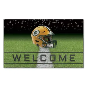 Green Bay Packers Rubber Door Mat - 18in. x 30in.