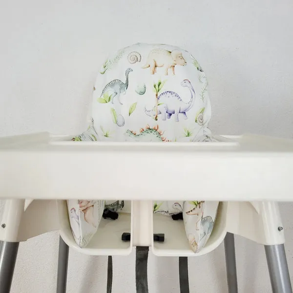 High Chair Cushion Cover - Dinosaurs