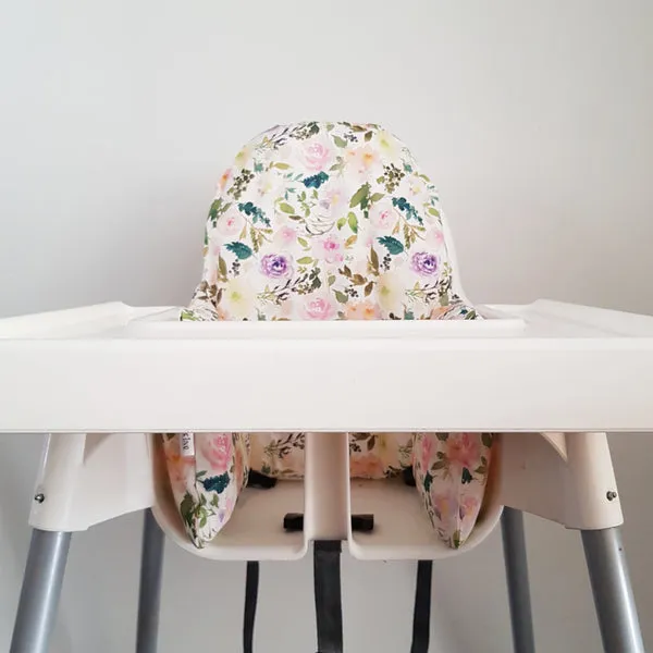 High Chair Cushion Cover - Floral