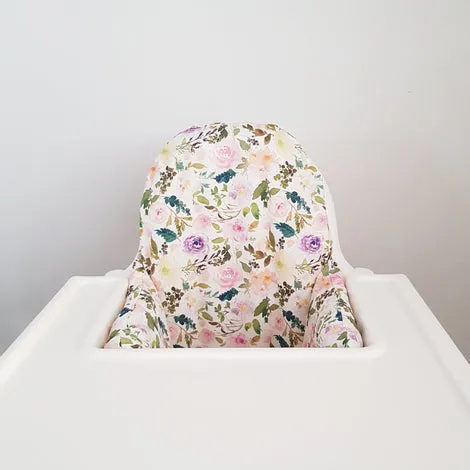 High Chair Cushion Cover - Floral