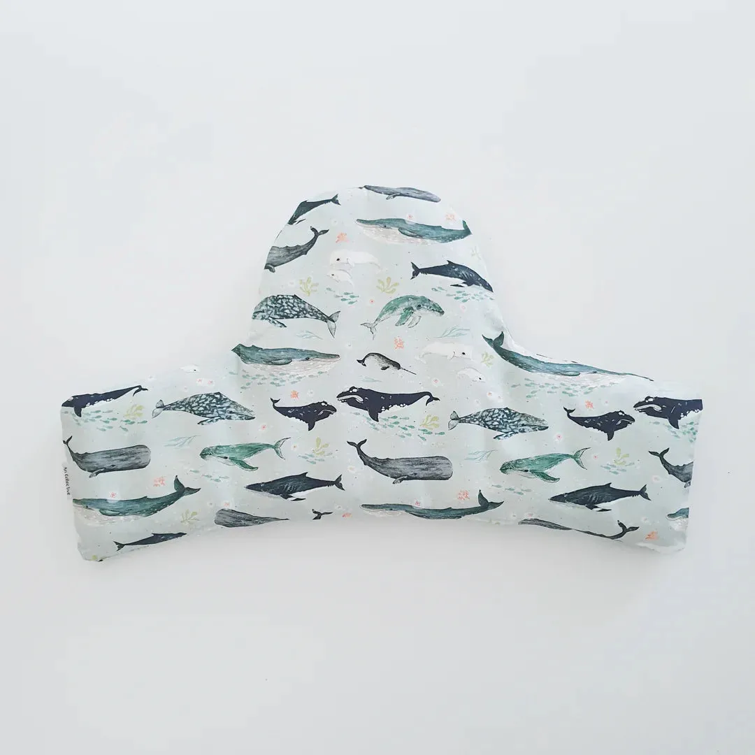 High Chair Cushion Cover - Whales