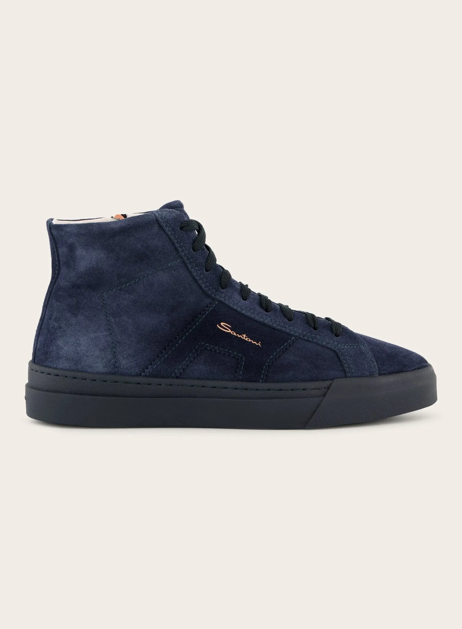 High-top Double Buckle sneakers