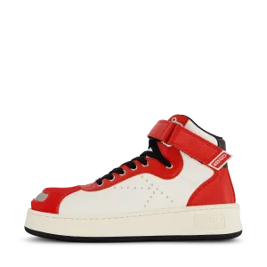 High Top Sneaker Medium Red