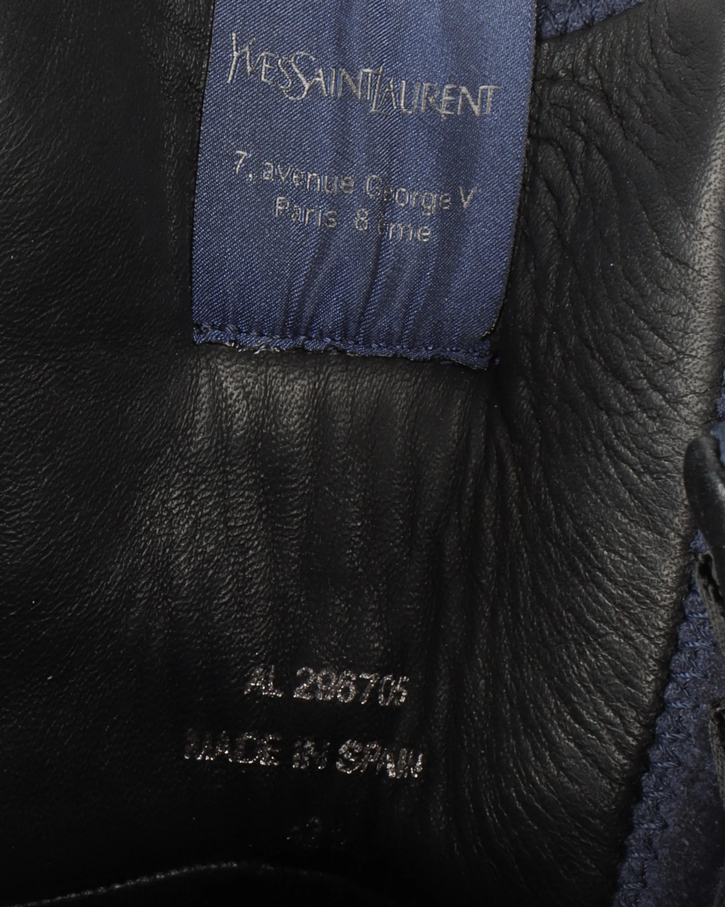 High Top Strapped Sneaker