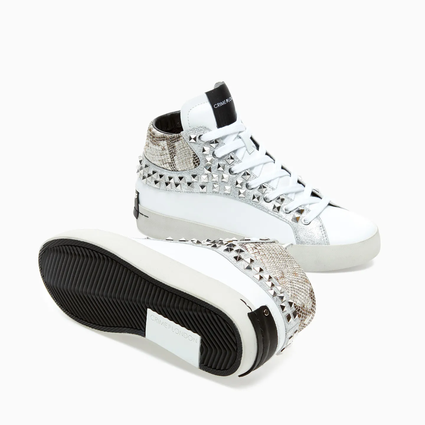 HIGH TOP STUDSEXOTIC SKIN
