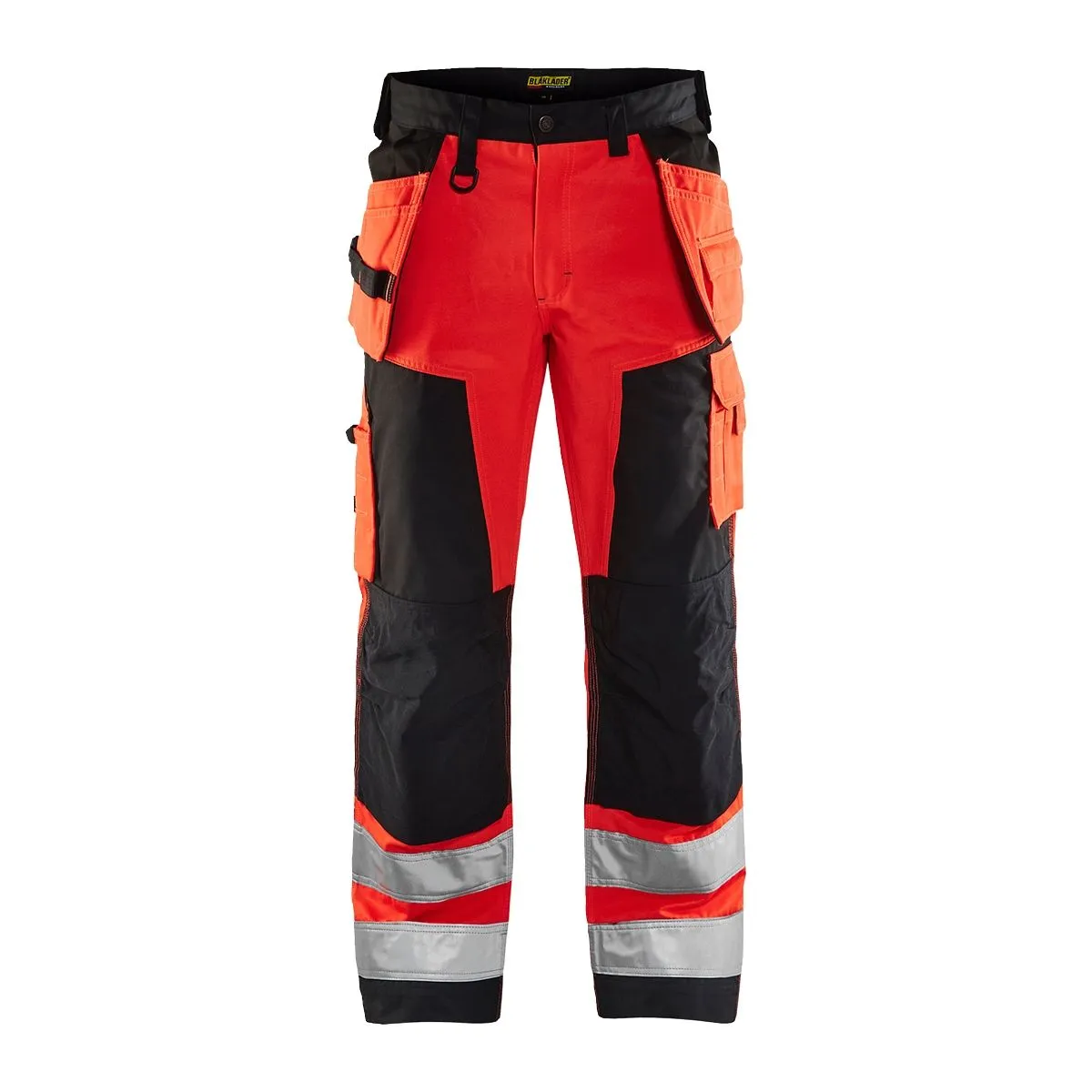 High&#x20;Vis&#x20;Craftsman&#x20;Trouser&#x20;1568&#x20;High&#x20;Vis&#x20;Rood&#x2F;Zwart&#x20;-&#x20;Bl&#xE5;kl&#xE4;der