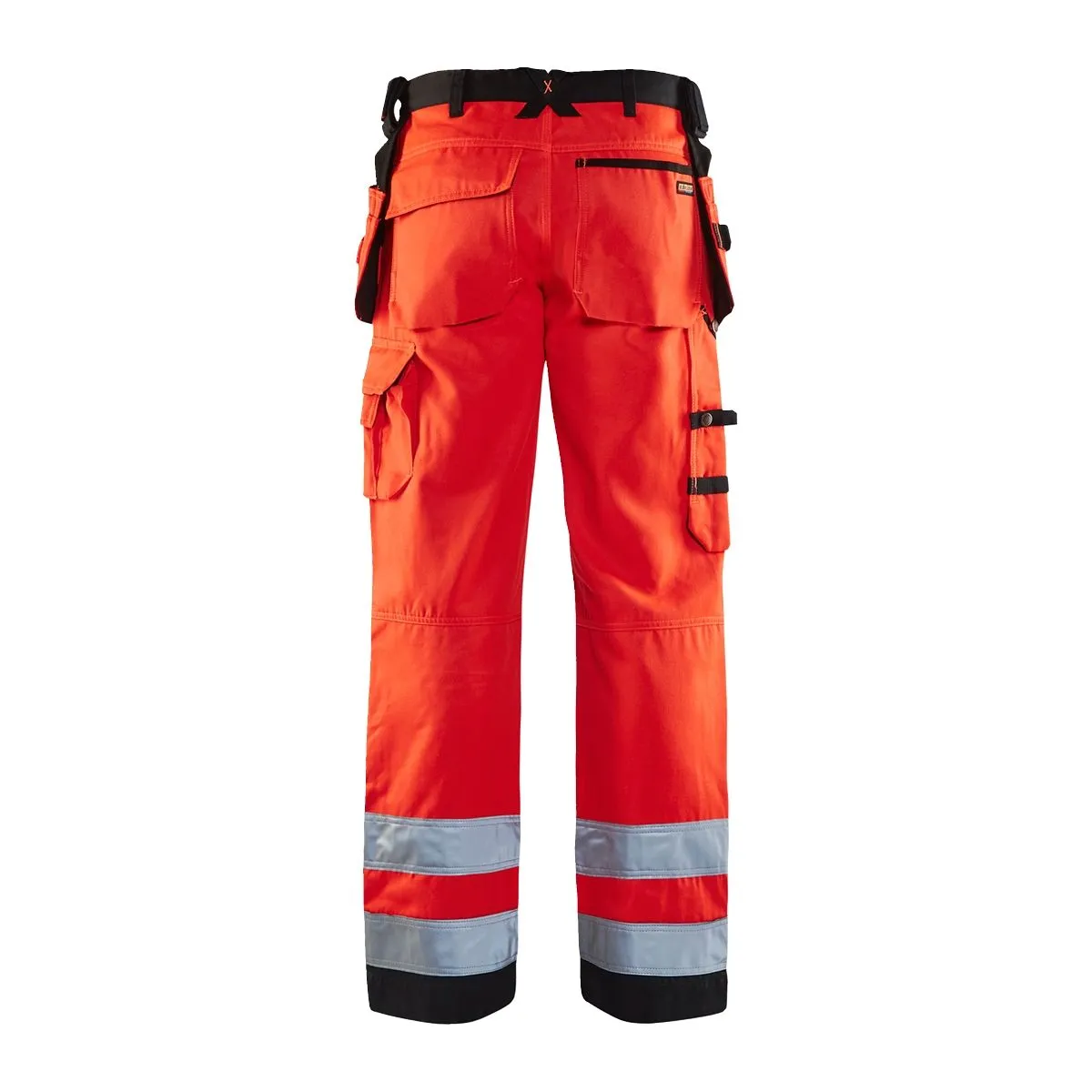 High&#x20;Vis&#x20;Craftsman&#x20;Trouser&#x20;1568&#x20;High&#x20;Vis&#x20;Rood&#x2F;Zwart&#x20;-&#x20;Bl&#xE5;kl&#xE4;der