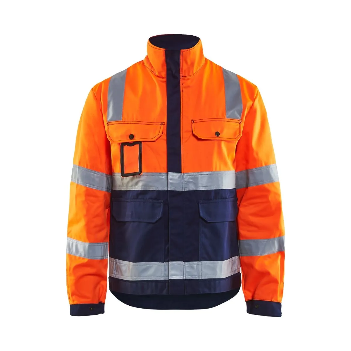 High&#x20;Vis&#x20;Jacket&#x20;4023&#x20;High&#x20;Vis&#x20;Geel&#x2F;Marine&#x20;-&#x20;Bl&#xE5;kl&#xE4;der