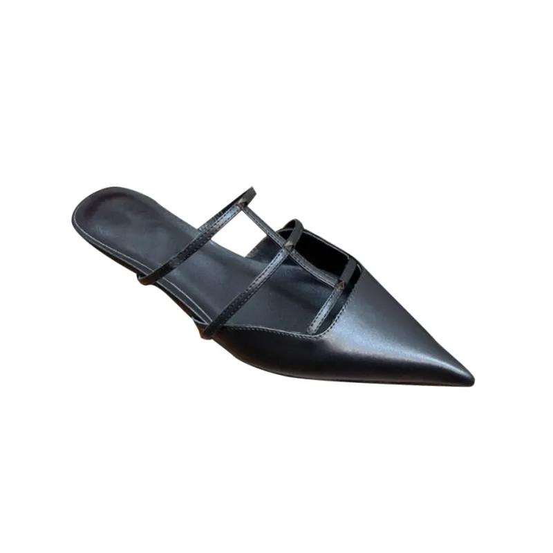 JAMRU Studded Mules Sandals