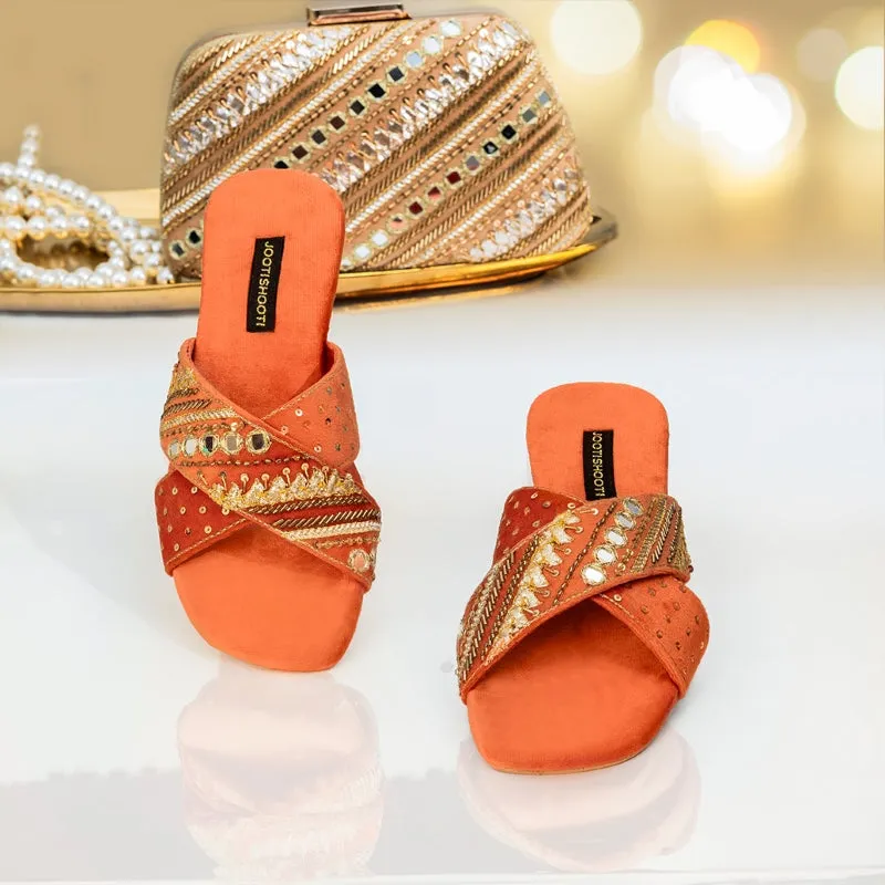 JootiShooti - Ronak Slides (Orange)