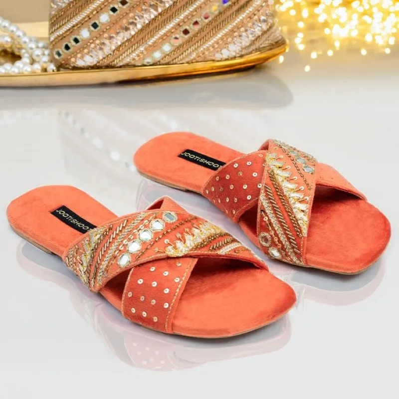 JootiShooti - Ronak Slides (Orange)