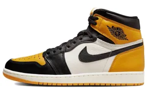 Jordan 1 Retro High OG Yellow Toe Sneakers