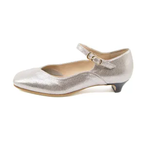 Kanade Pink Gold Kitten Heels