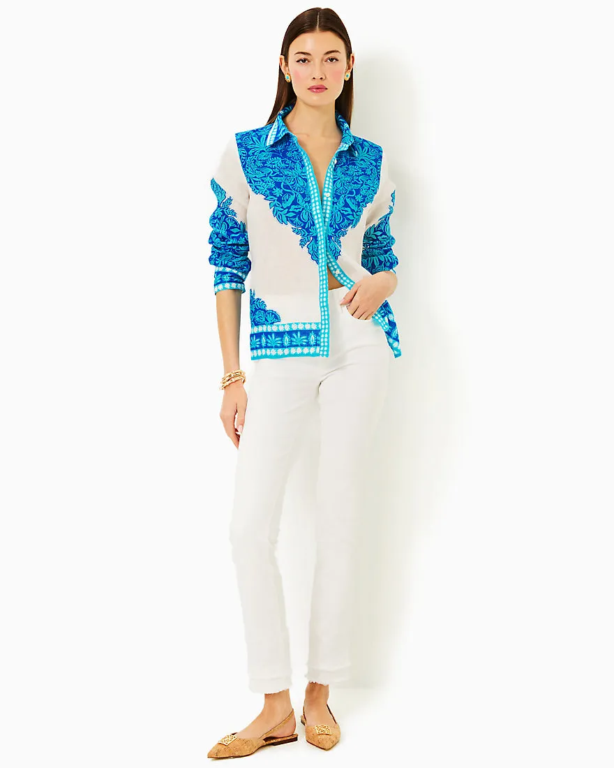Kiran Button Down Top