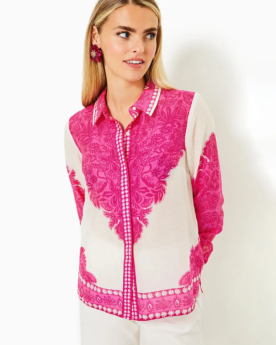 Kiran Button Down Top