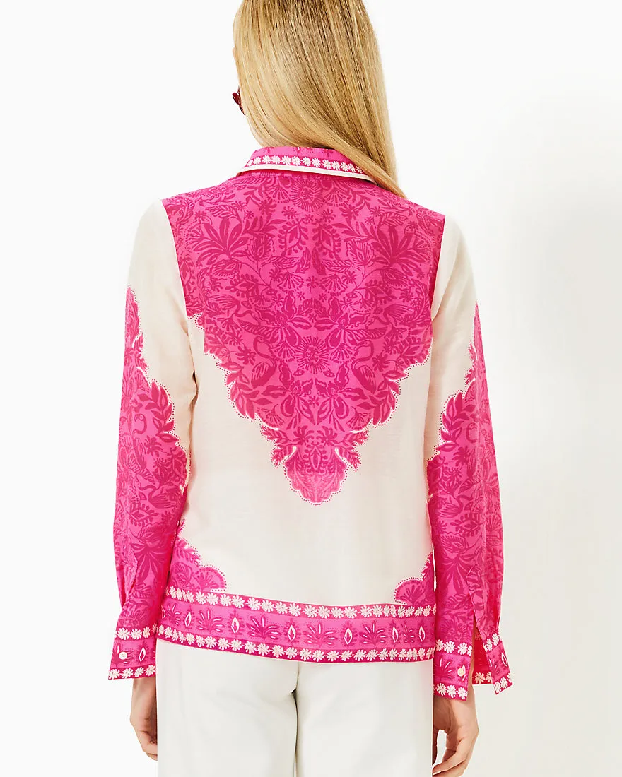Kiran Button Down Top