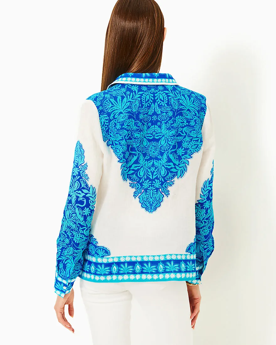 Kiran Button Down Top