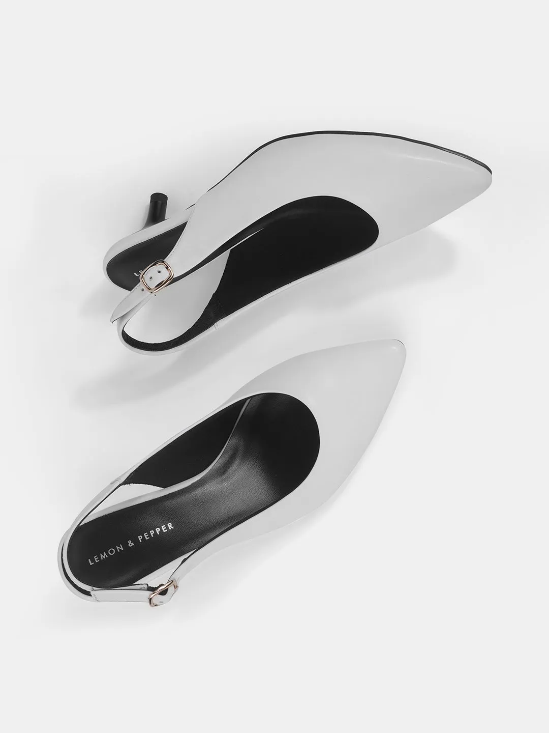 Kitten Heel Slingback Sandal