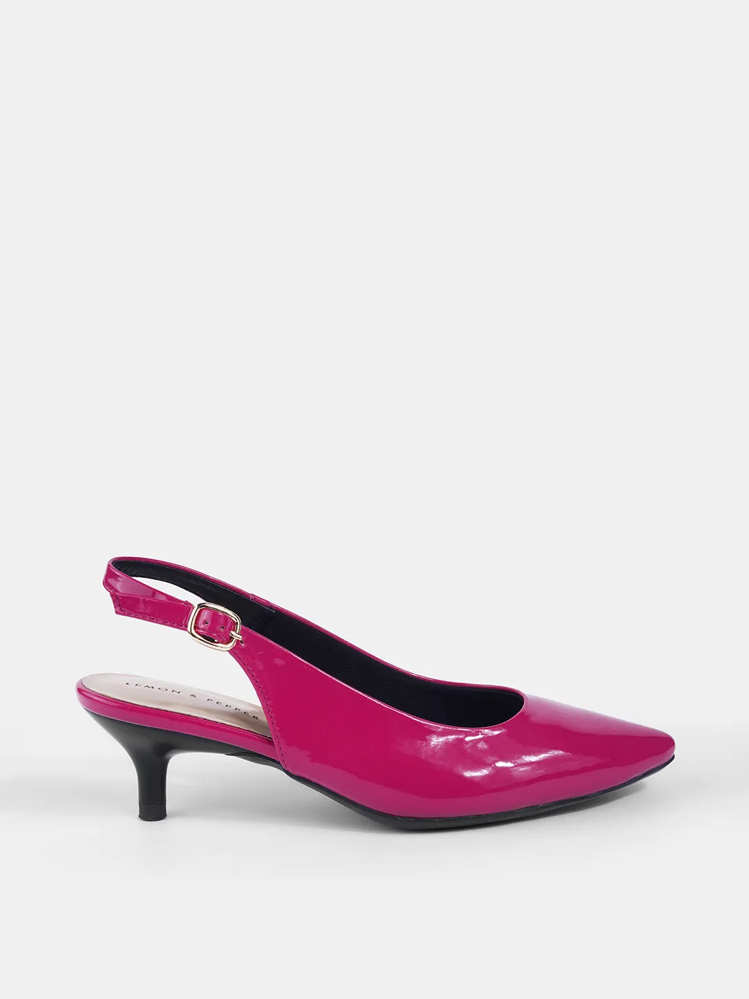 Kitten Heel Slingback Sandal