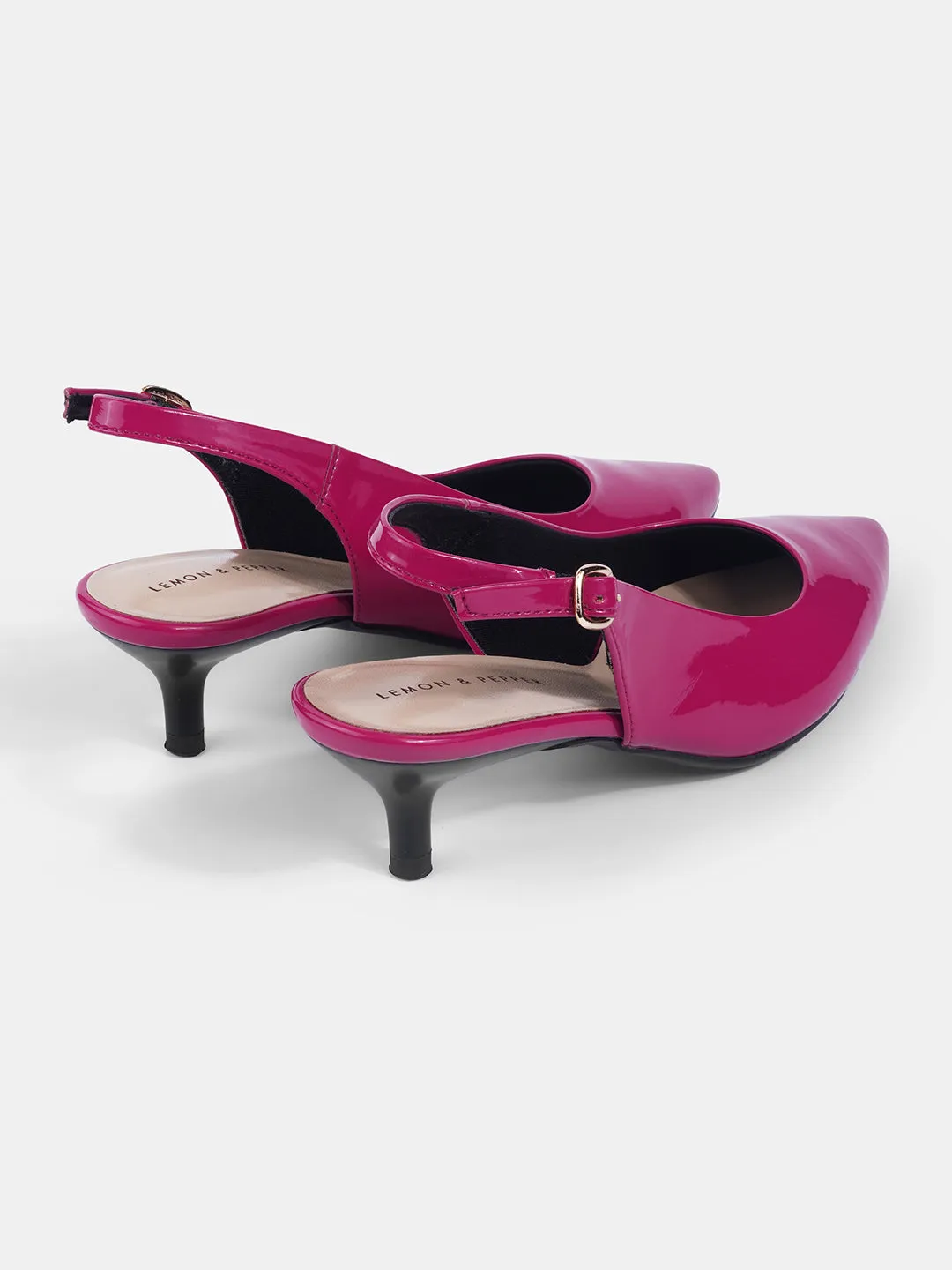Kitten Heel Slingback Sandal