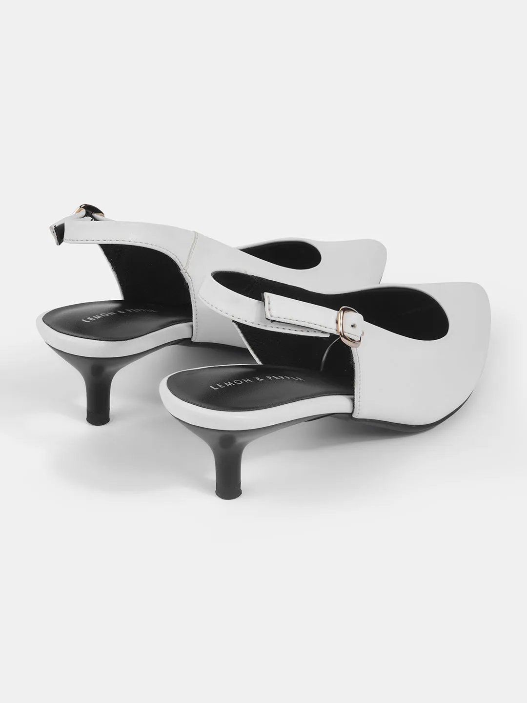 Kitten Heel Slingback Sandal