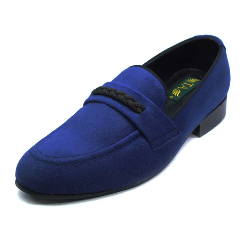 Knitted Velvet Formal Shoes