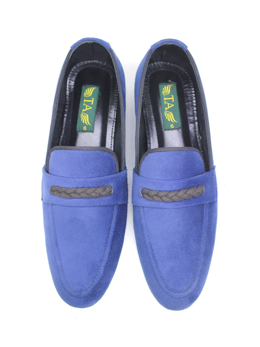 Knitted Velvet Formal Shoes