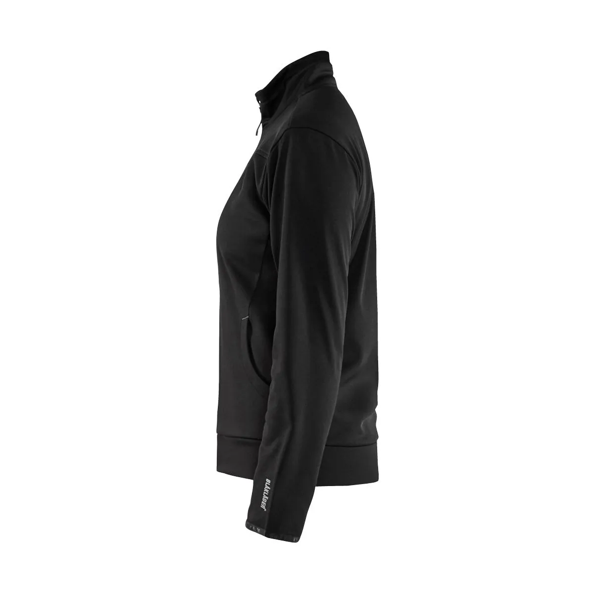 Ladies&#x20;Sweatshirt&#x20;With&#x20;Full&#x20;Zip&#x20;3394&#x20;Donker&#x20;Marineblauw&#x2F;Zwart&#x20;-&#x20;Bl&#xE5;kl&#xE4;der