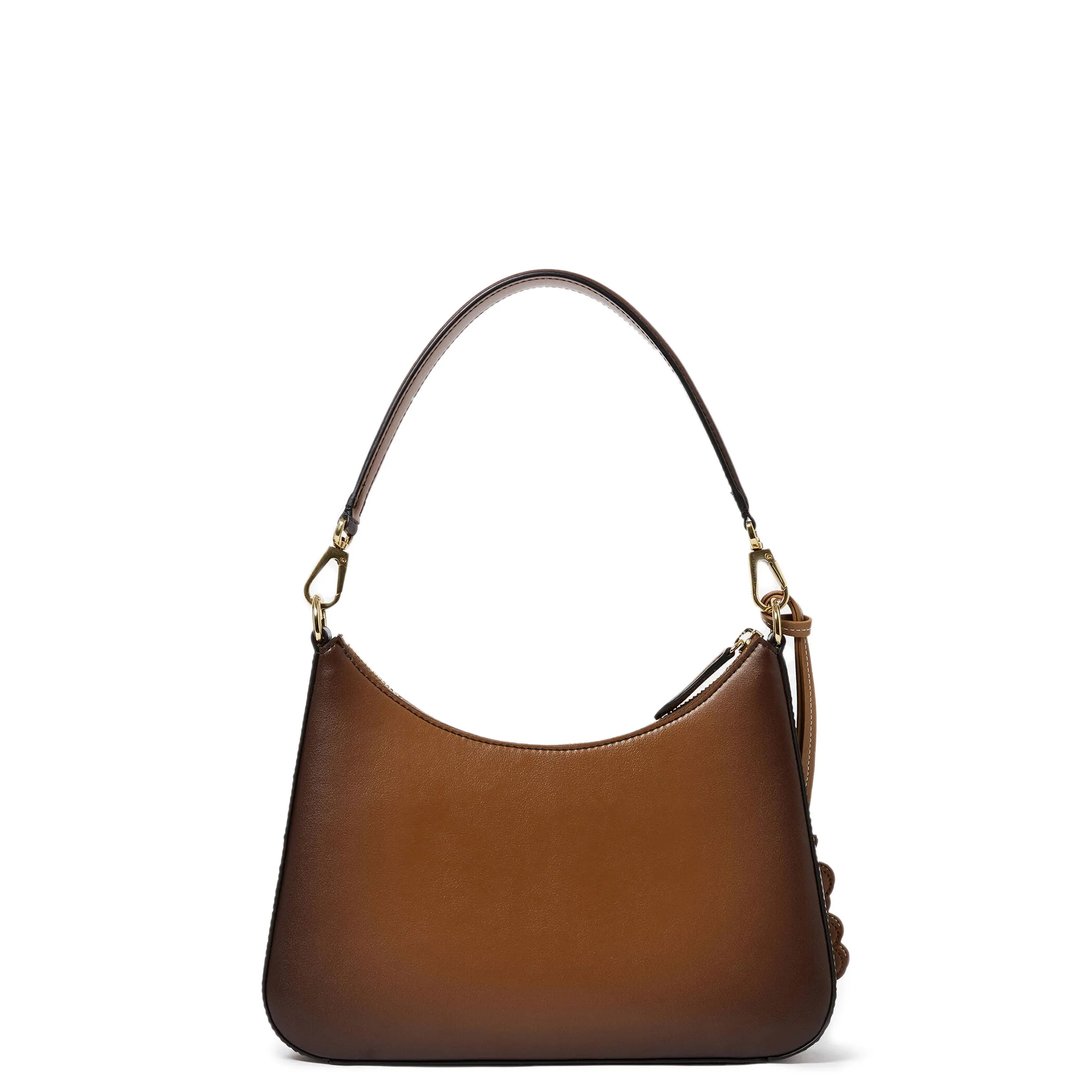 Logo Crossbody Shoulder Bag, Aged Brandy