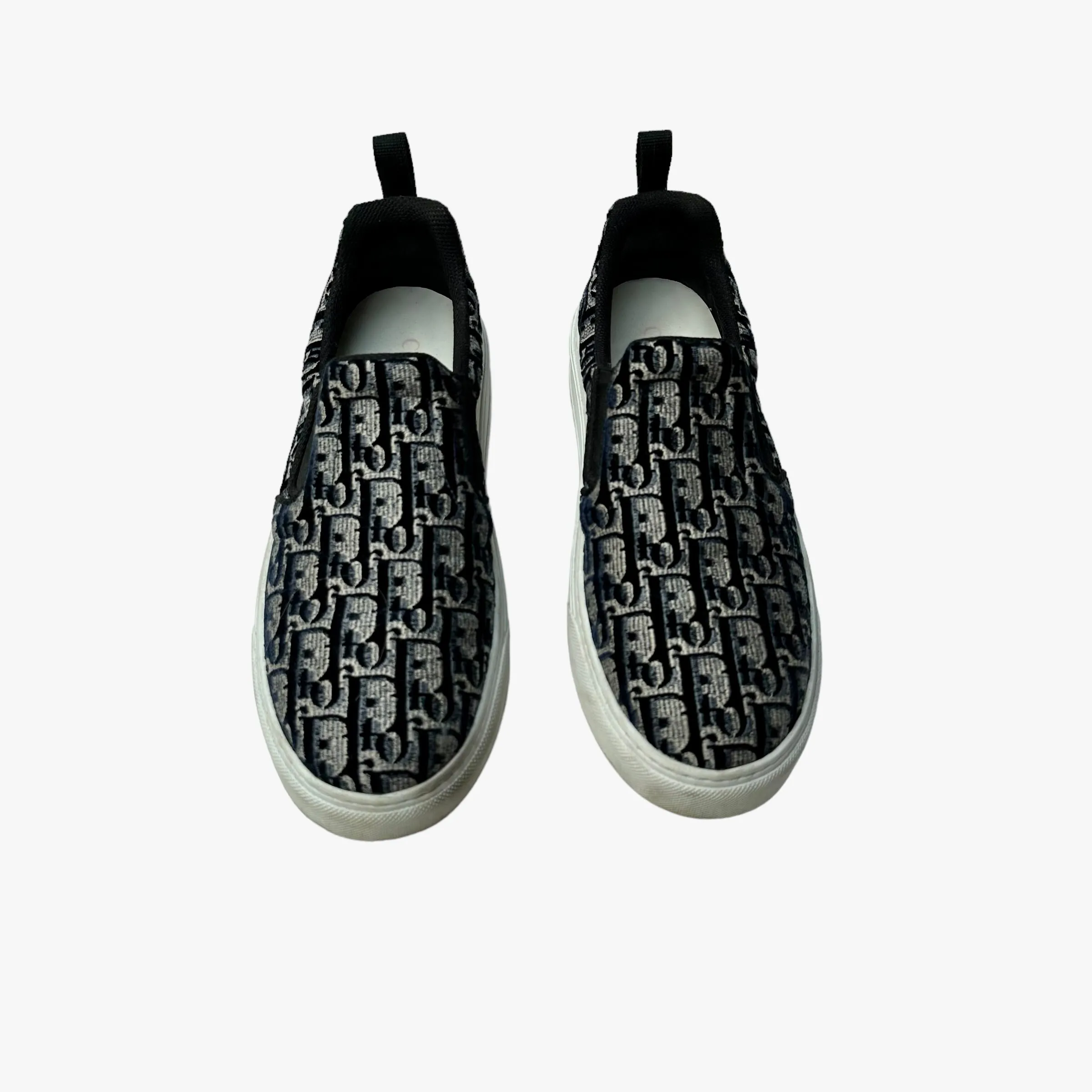 Logo Velvet Sneakers - 10