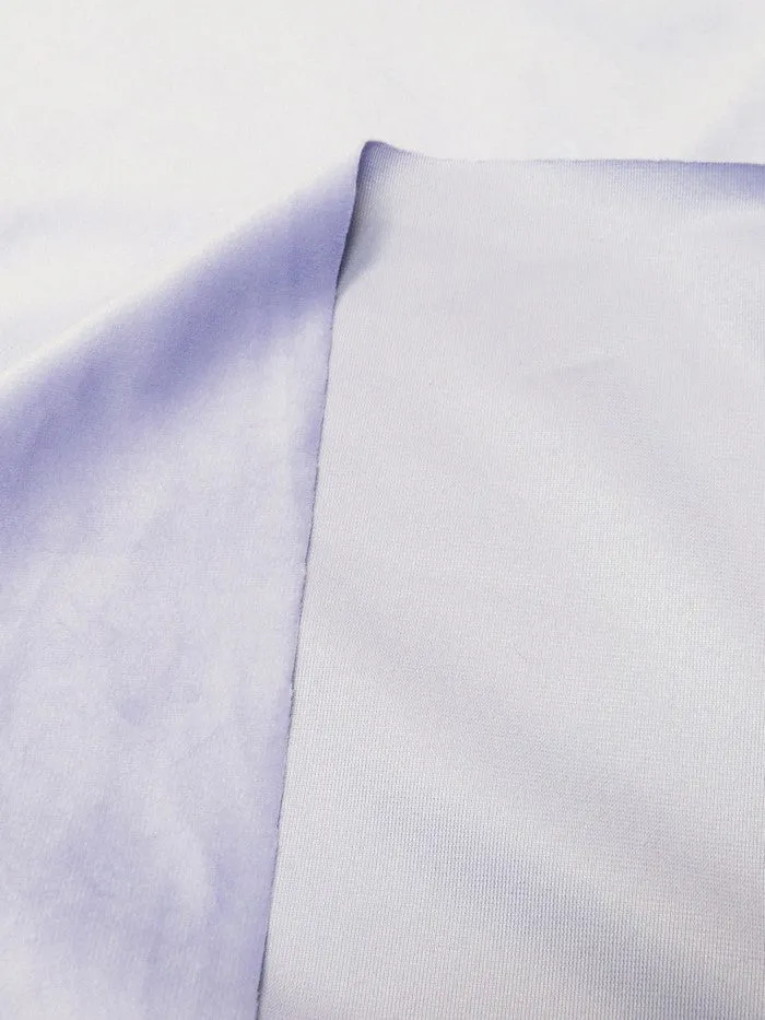 Matte Butter Velvet Drapery Upholstery Fabric / Ivory / Sold By The Yard