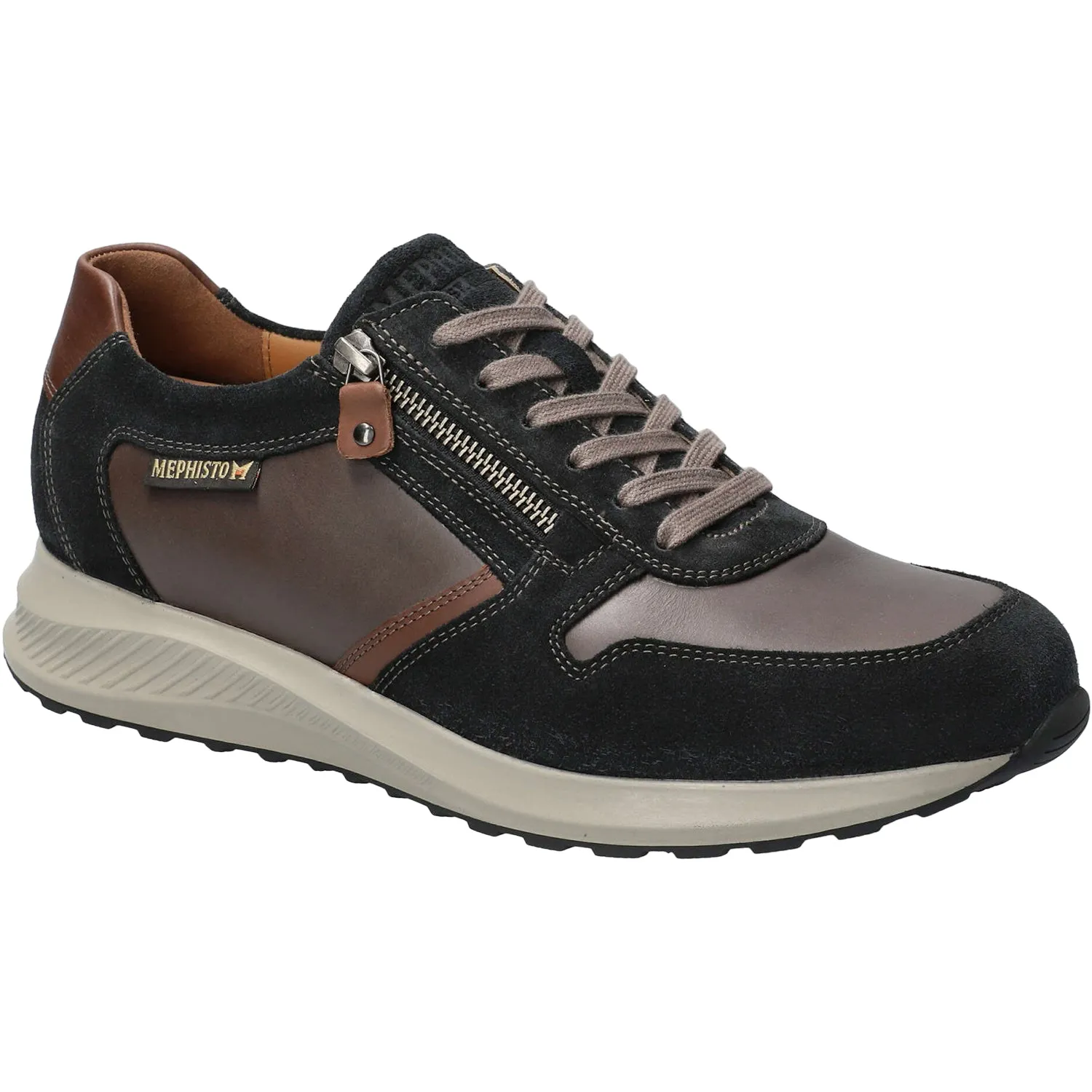 Men's Mephisto Dino Blue Velsport Leather