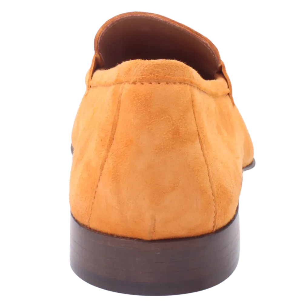 Men’s Suede Moccasin in Orange (MER8633)