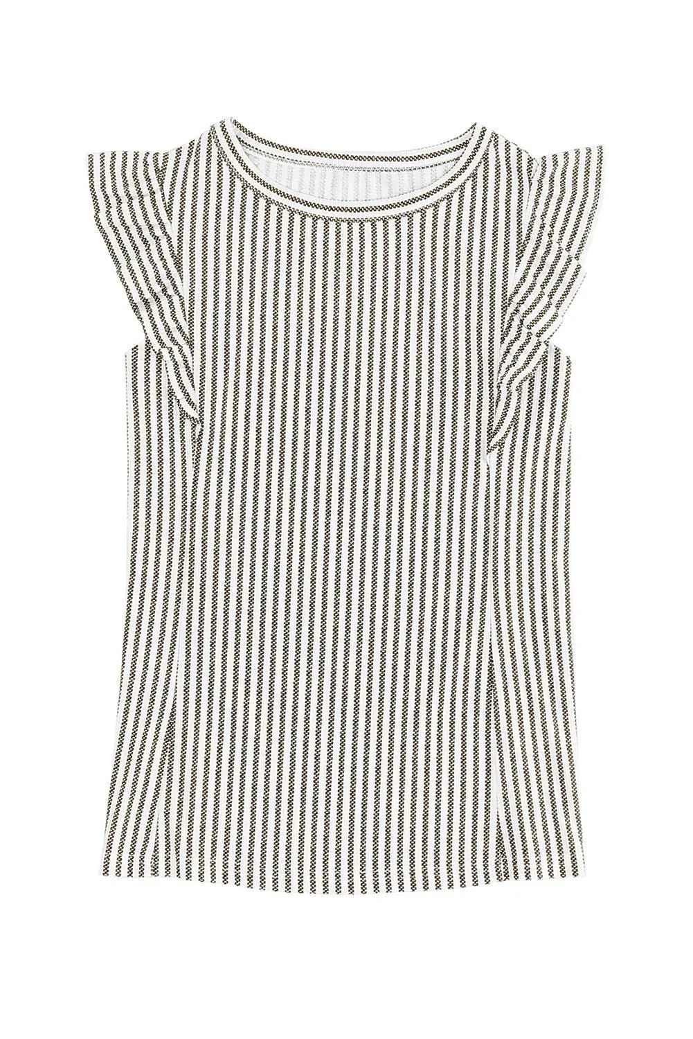 Miro Ruffle Stiped Top