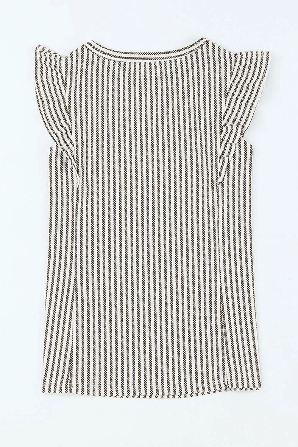 Miro Ruffle Stiped Top