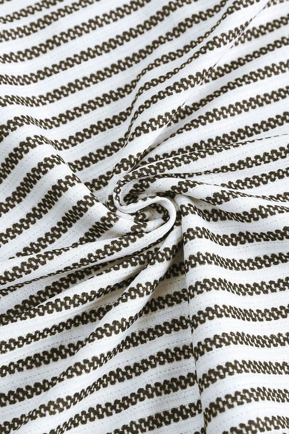 Miro Ruffle Stiped Top