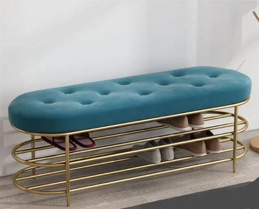 Modern Entryway Shoe Bench BRIANA