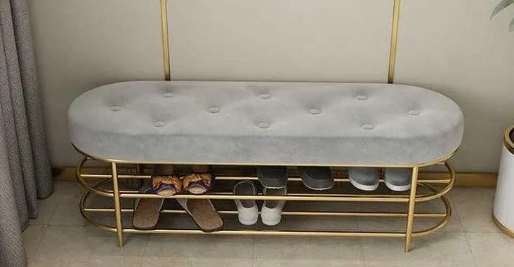 Modern Entryway Shoe Bench BRIANA