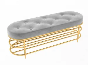Modern Entryway Shoe Bench BRIANA