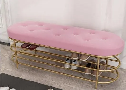 Modern Entryway Shoe Bench BRIANA