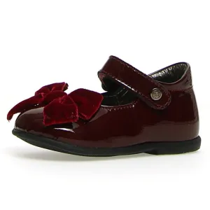 Naturino Girl's Arabesque Patent Shoes - Bordeaux