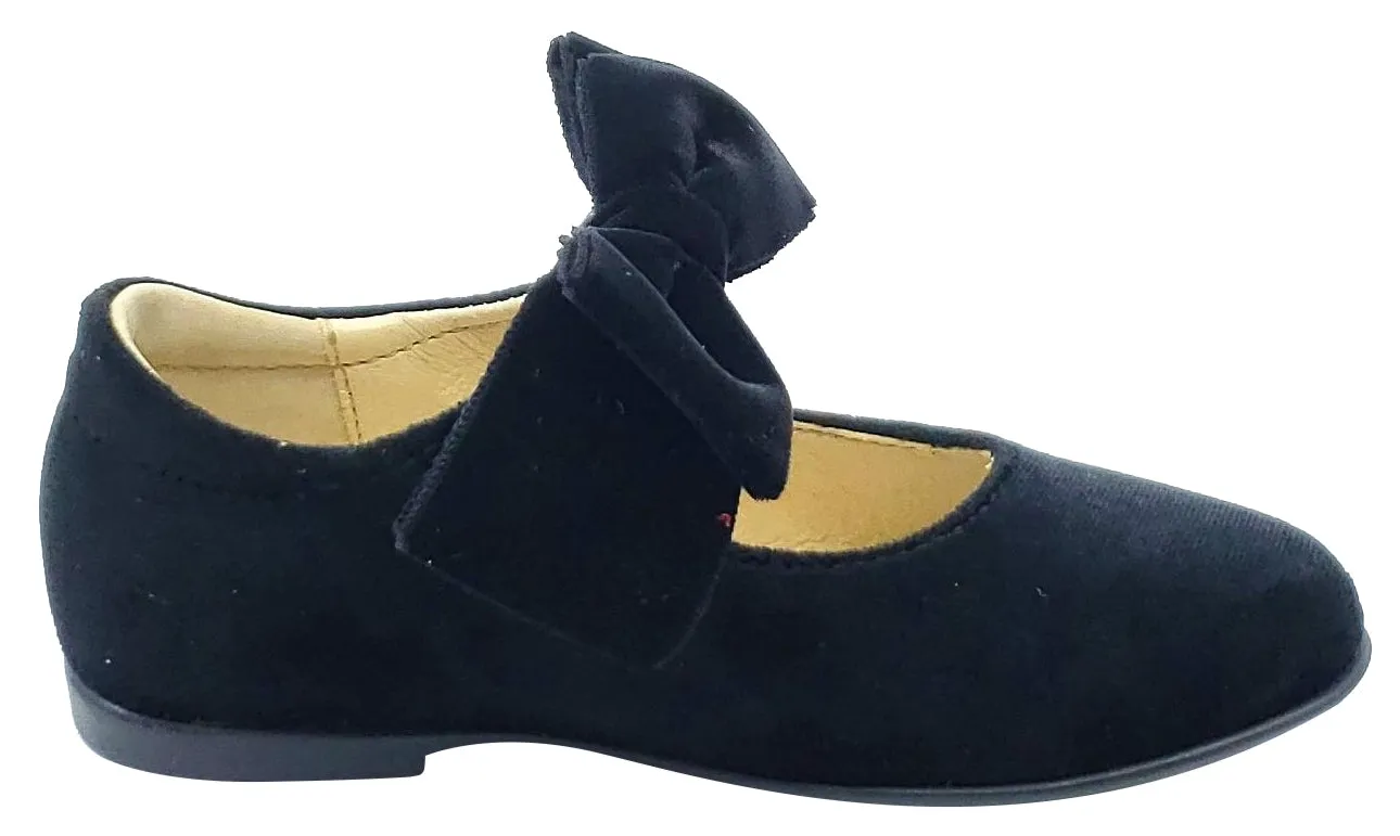 Naturino Girl's STRESA Dress Shoes, VELVET NERO