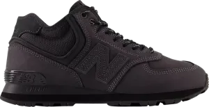 New Balance 574 High 'Triple Black' sneakers, black