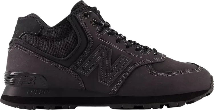 New Balance 574 High 'Triple Black' sneakers, black