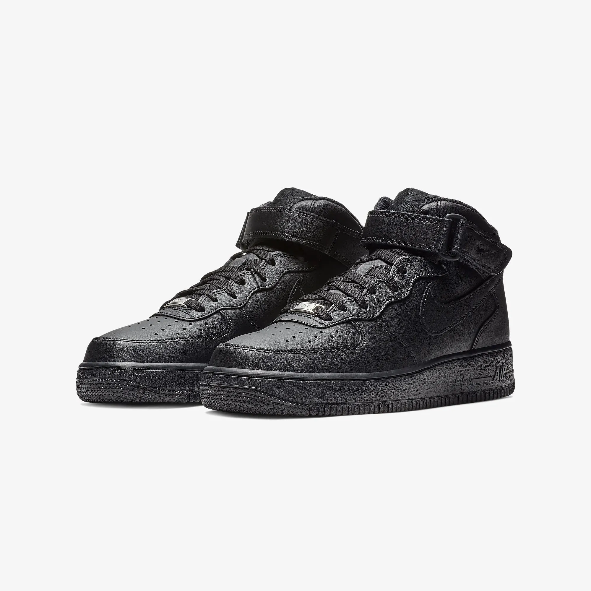 Nike | AIR FORCE 1 MID '07 { BLACK/BLACK
