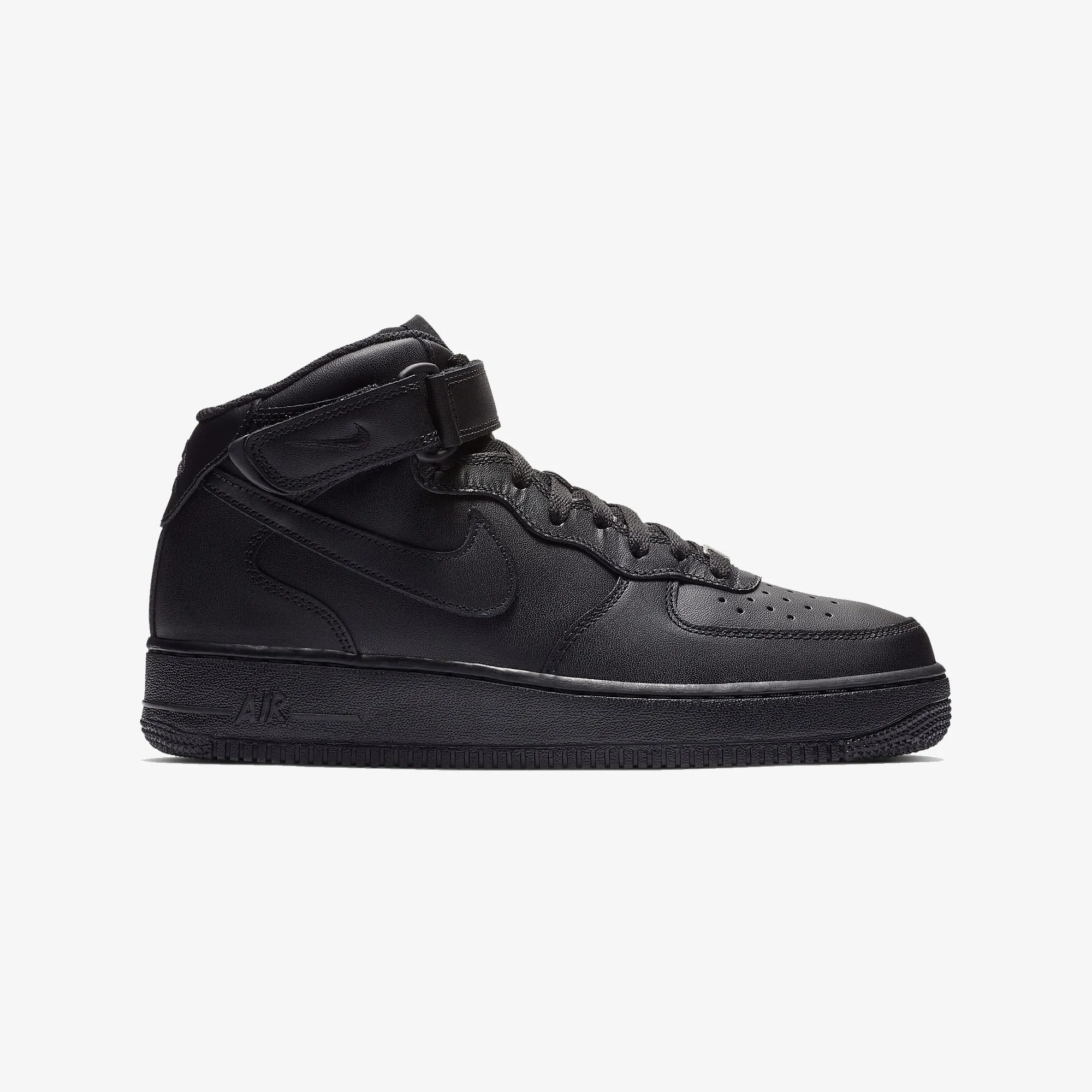 Nike | AIR FORCE 1 MID '07 { BLACK/BLACK