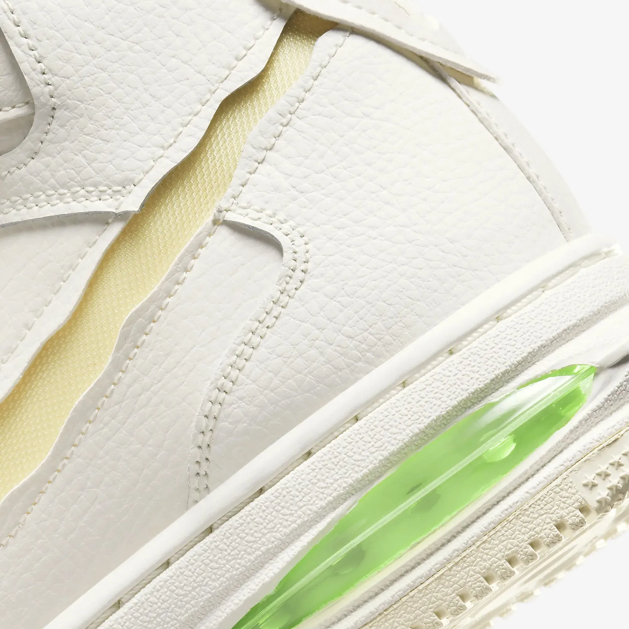 Nike | AIR FORCE 1 MID EVO  { SAIL/COCONUT MILK-LIME BLAST