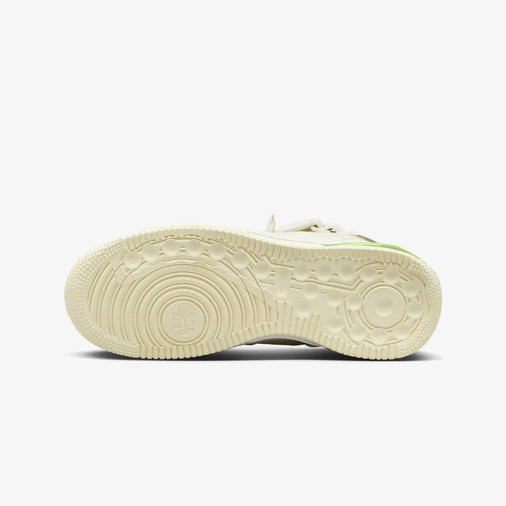 Nike | AIR FORCE 1 MID EVO  { SAIL/COCONUT MILK-LIME BLAST