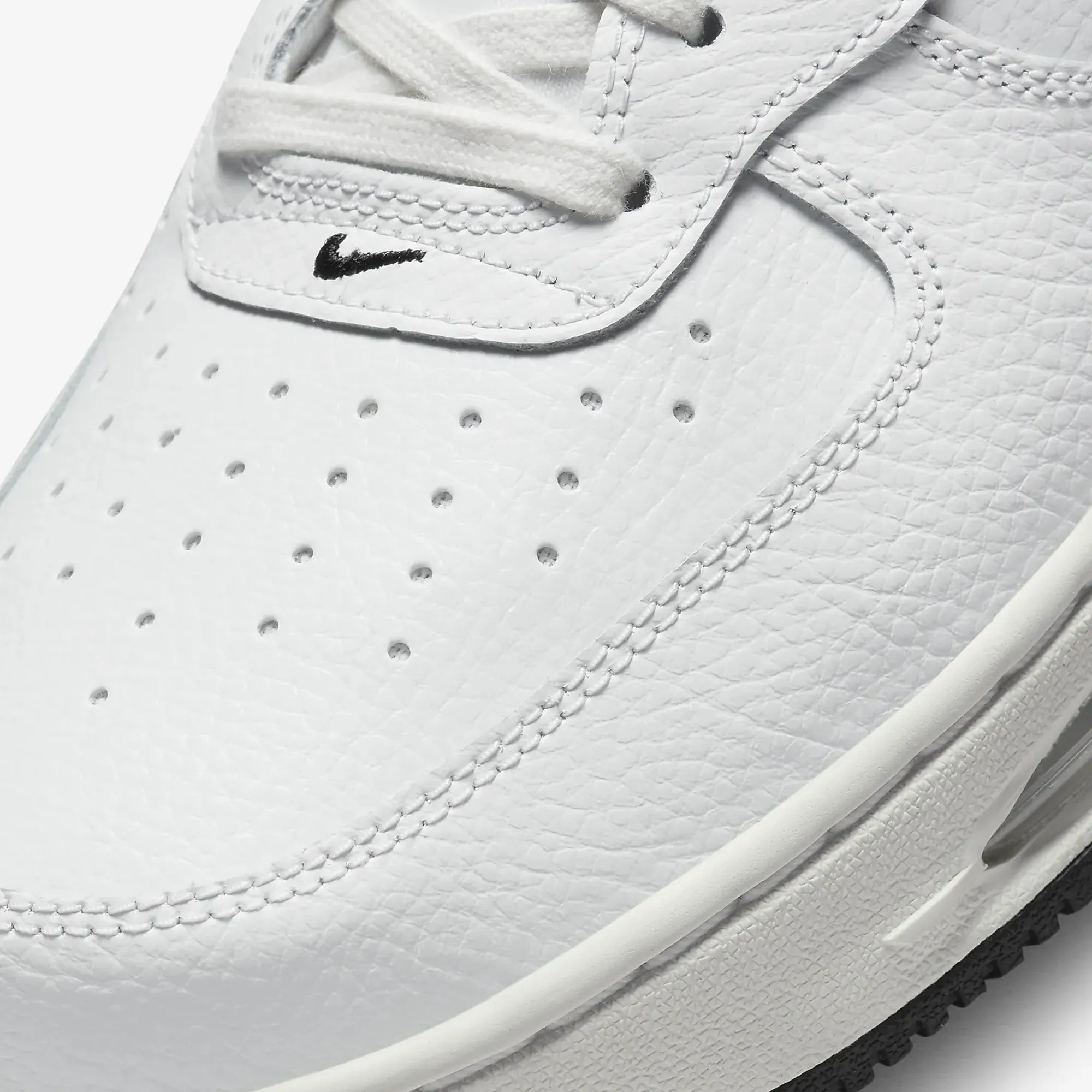 Nike | AIR FORCE 1 MID EVO  { SUMMIT WHITE/BLACK-SAIL
