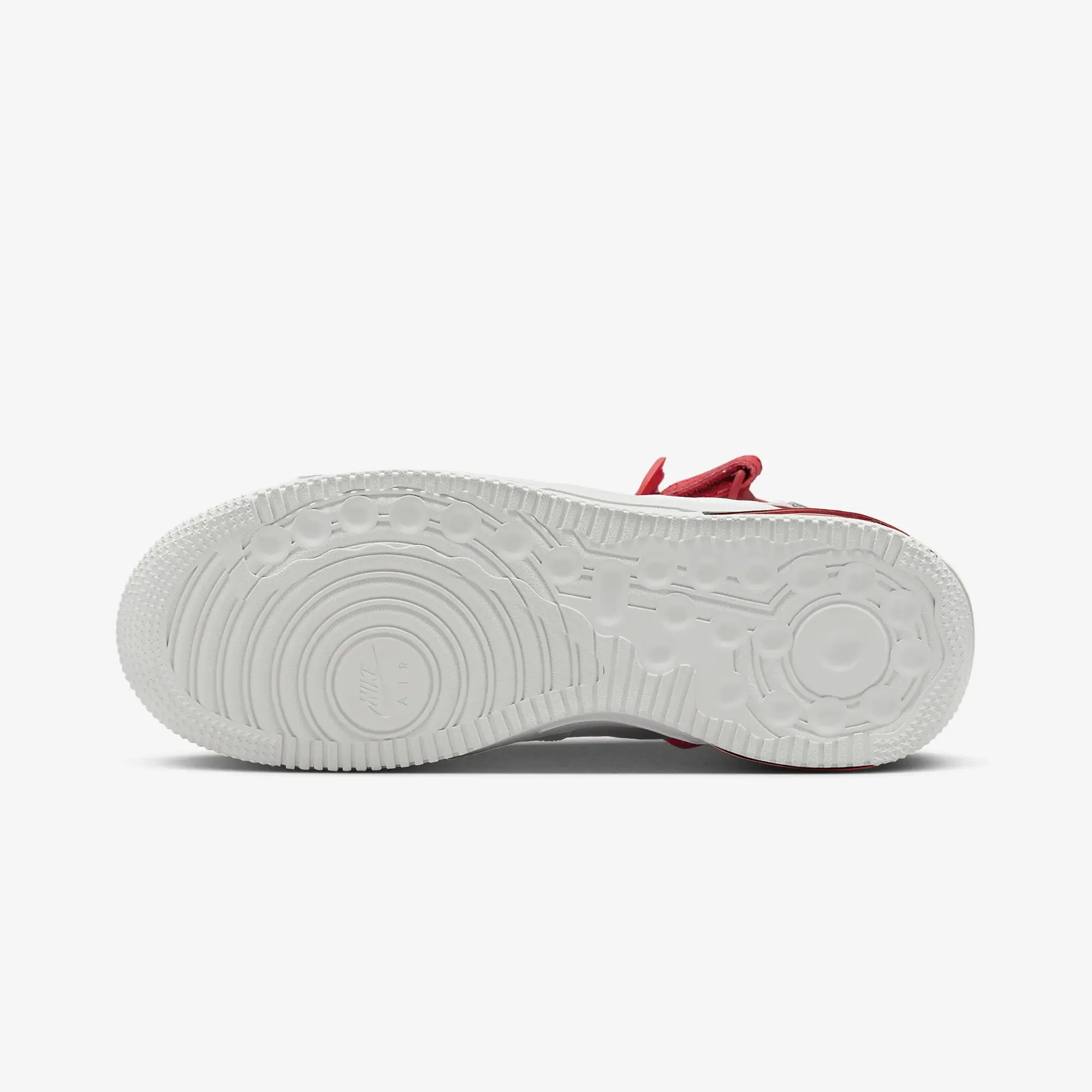 Nike | AIR FORCE 1 MID EVO  { SUMMIT WHITE/UNIVERSITY RED-SUMMIT WHITE